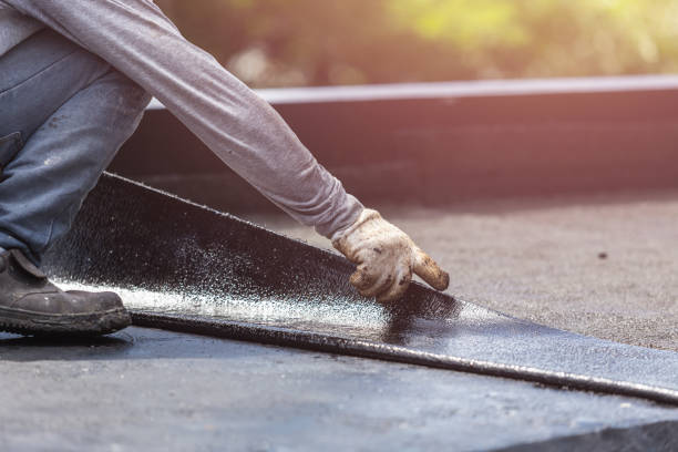 Professional Emergency Waterproofing technician working in Rushville, IL